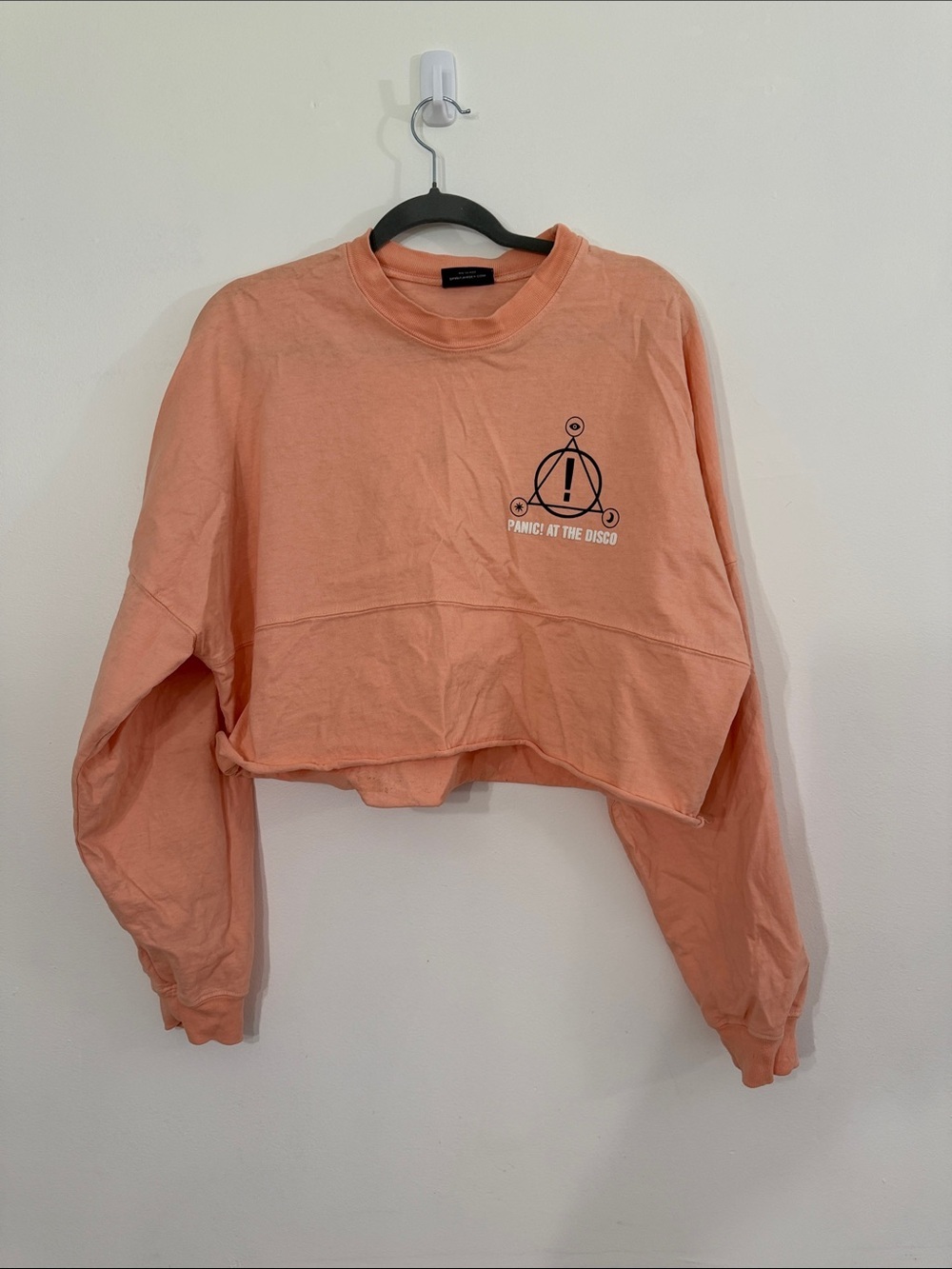 Panic at the Disco Oversized Cropped Shirt